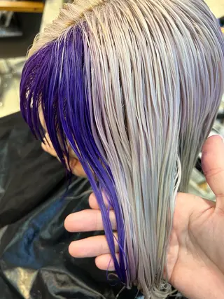 ロング カラー daiki 原宿のヘアスタイル