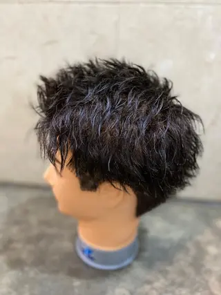 ショート メンズ HIRO GINZA 池袋東口店所属・林田 龍明のヘアスタイル