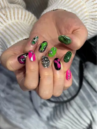 ネイル つめノさき所属・KIRA/ニュアンス ✧個性派ネイル🪄のネイルデザイン