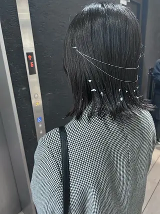 ショート ヘアアレンジ shizuna/天神 /メンズ/ボブのヘアスタイル