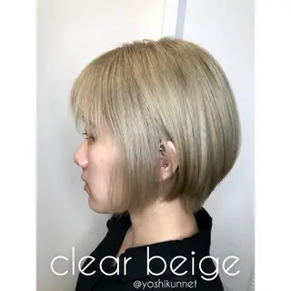 ショート カラー 寺山 佳貴のヘアスタイル