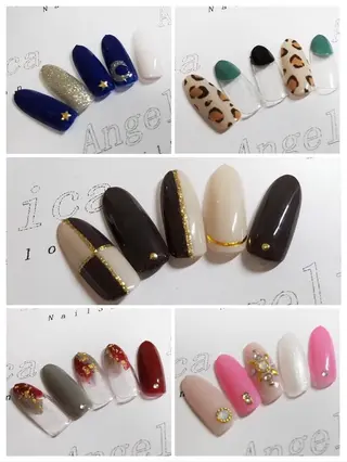 ネイル Angelica ネイリストのネイルデザイン