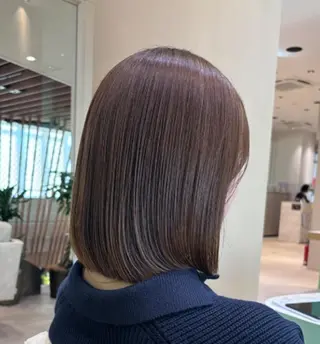 カラー ミディアム レイヤーカット 西宮北口/みなみのヘアスタイル