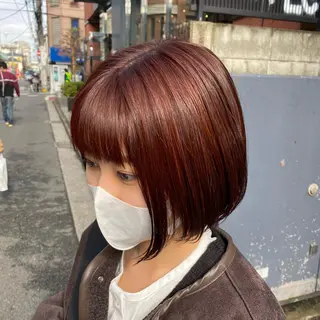 カラー かりん 🤍のヘアスタイル