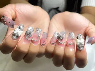 ネイル 🎀ネイルサロン エクラYUI🎀のネイルデザイン