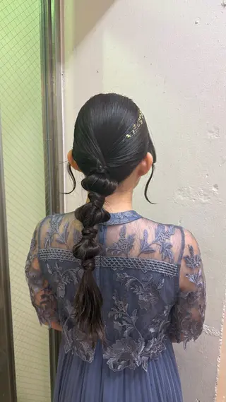ロング ヘアアレンジ 🍒透明感カラー/ レイヤー🍒くるみのヘアスタイル