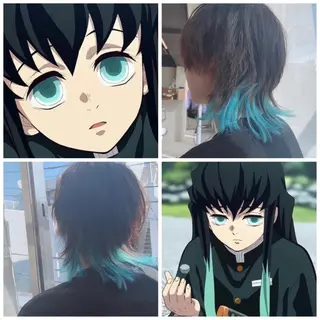 ショート カラー インナーカラー🫶 オタク美容師 山本のヘアスタイル