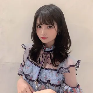 ロング カラー 似合わせカット ケアパーマ喜来雅由のヘアスタイル