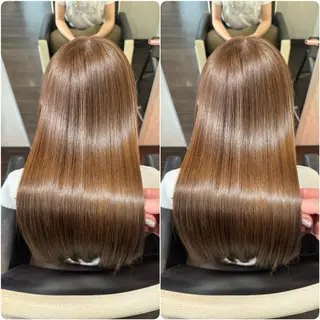 ロング カラー youres hair 東口店所属・🌸ULTOWA🌸 髪質改善/縮毛/店長のヘアスタイル