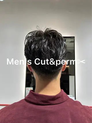 パーマ メンズ メンズパーマ/カラー /須藤　大貴のヘアスタイル
