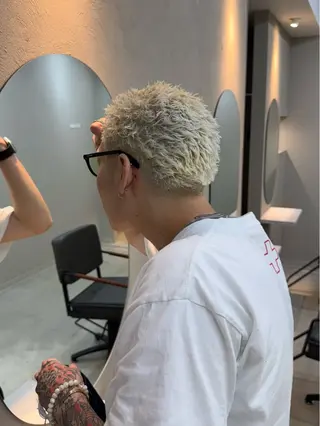 メンズ STAND/ YUOO💈のヘアスタイル