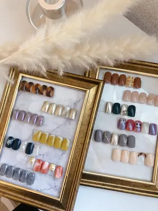 ネイル nail salon ラピスラズリのネイルデザイン