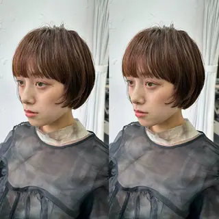 ショート 骨格診断で絶対可愛い ✨丸みショート✨凌弥のヘアスタイル