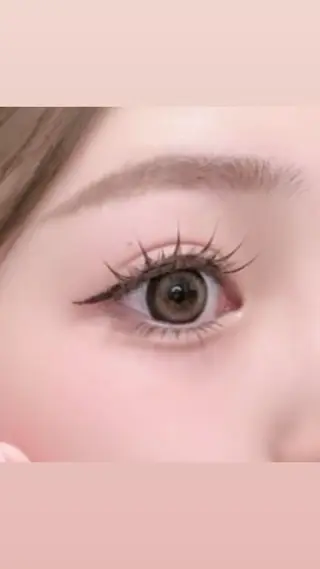 マツエク・マツパ 束感まつ毛/ 韓国風♥︎YUIのマツエク・マツパデザイン
