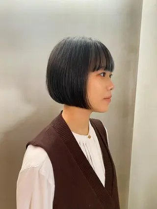 ショート Agu  hair rupia 金沢店所属・金沢美容室/ 艶髪/夜営業/JINのヘアスタイル