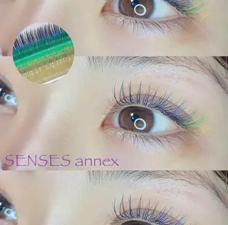 マツエク・マツパ SENSES_ WAKAのマツエク・マツパデザイン