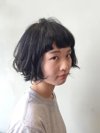 ショート MOK 大阪梅田店のヘアスタイル