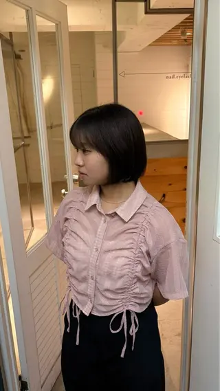 ショート 南 希汐のヘアスタイル
