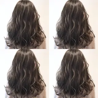セミロング カラー Livre所属・【ツヤ髪カラー】本郷 星音のヘアスタイル