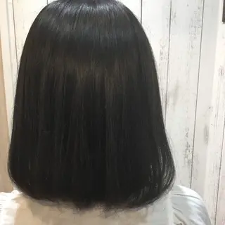 ミディアム カラー パーマ embrace エンブレイスのヘアスタイル