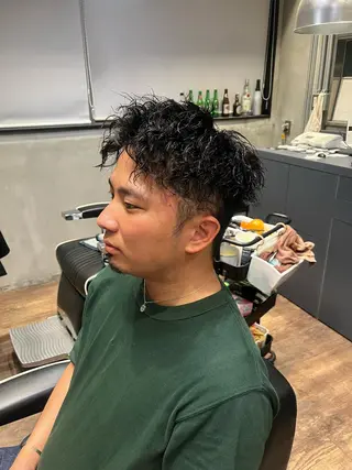 パーマ 💈FADE &LINE安達のヘアスタイル
