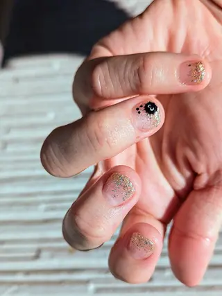 ネイル La Belle Vie所属・imaichise 🧡💜推しネイルのネイルデザイン