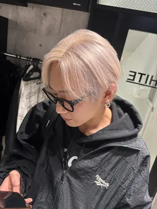 カラー メンズ _white【京橋店】所属・_WHITE / KENTOのヘアスタイル