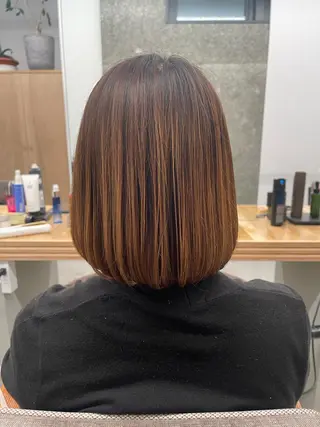 ショート mok所属・かめい りなのヘアスタイル