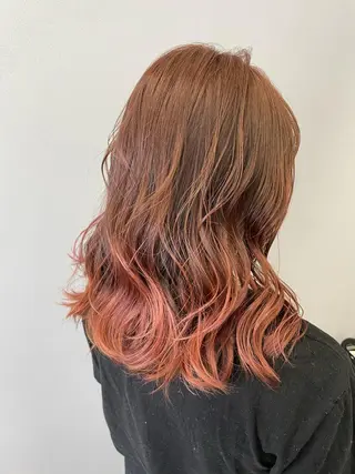 ミディアム カラー piLLon/ RYUKAのヘアスタイル