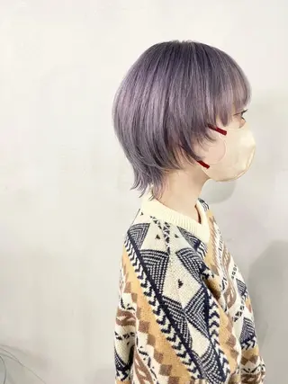 ショート 柏 ウルフ/レイヤー 田中佐和🐺のヘアスタイル