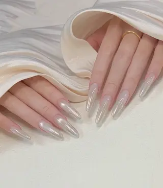 ネイル 長さだし専門 ありさのネイルデザイン