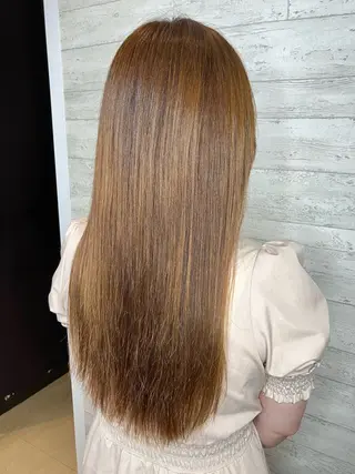 ロング カラー 小池 穂果/ 府中のヘアスタイル