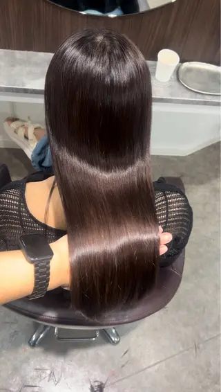 ロング タナカ レイヤのヘアスタイル