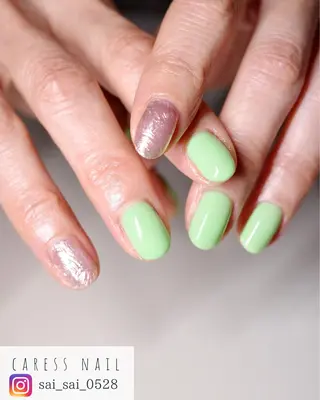 ネイル caress nail カレスネイル 代々木上原所属・カレスネイル さいのネイルデザイン