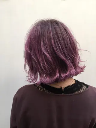 ショート カラー 堀江/心斎橋/西大橋 四ツ橋【Vers】のヘアスタイル