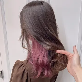 カラー 🤍透明感推しカラー 🤍yui‪💞✨のヘアスタイル