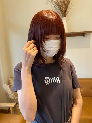 ミディアム AffECTION 大曽根店所属・村岡 未悠のヘアスタイル
