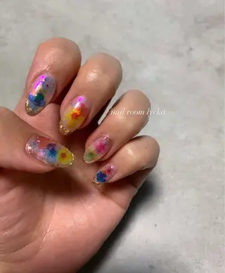 ネイル ﾈｲﾙﾙｰﾑﾘｯｶ 𝐦𝐚𝐲𝐮のネイルデザイン