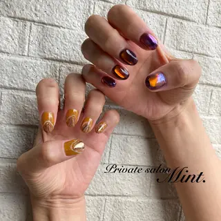 ショート ネイル Mint. nailのネイルデザイン