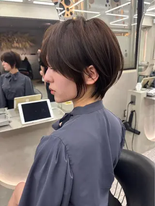 ショート Lond mare 天神大名店所属・時短×ショートボブ 💡ウメダナオヤ💡のヘアスタイル