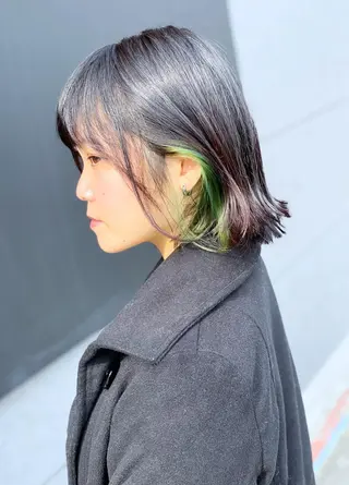 ミディアム 柿本拓【全席完全個室 ログネオン】のヘアスタイル