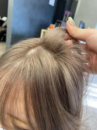 セミロング カラー 🕶️佐藤 海李🐏のヘアスタイル