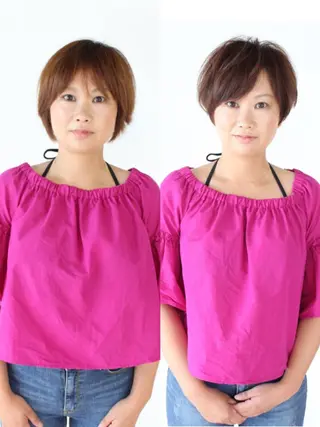 ショート 河野 薫のヘアスタイル