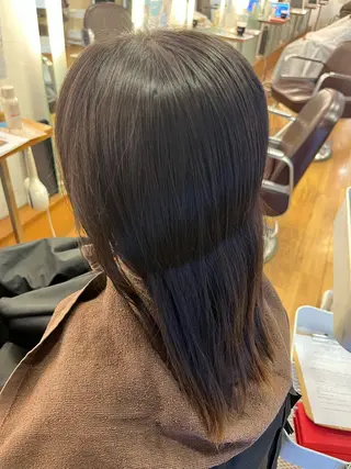 ミディアム 渡邊 海里のヘアスタイル