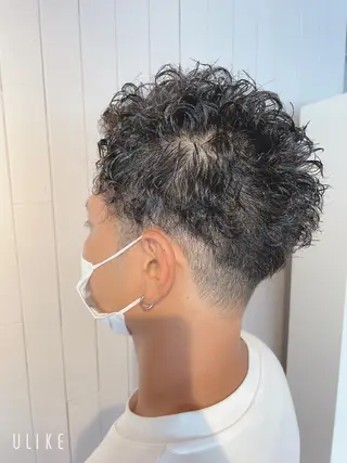 ショート パーマ ❣️モードケイズ塚口 和田一将のヘアスタイル