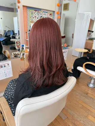 カラー 山本 瑠華のヘアスタイル