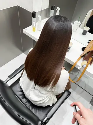 ロング 髪質改善/縮毛矯正 あお🫧のヘアスタイル