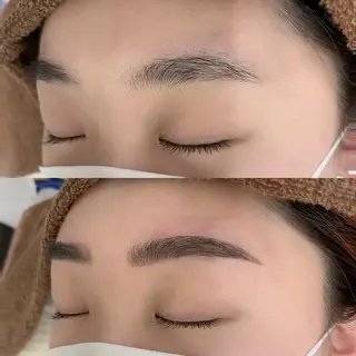 パーマ メンズ アイブロウ BEIGE 金山 🌹RUKAのマツエク・マツパデザイン