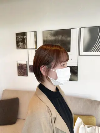 ショート ベージュカラー/新潟 カラー特化/落合優吾のヘアスタイル