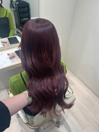 ロング mina .のヘアスタイル